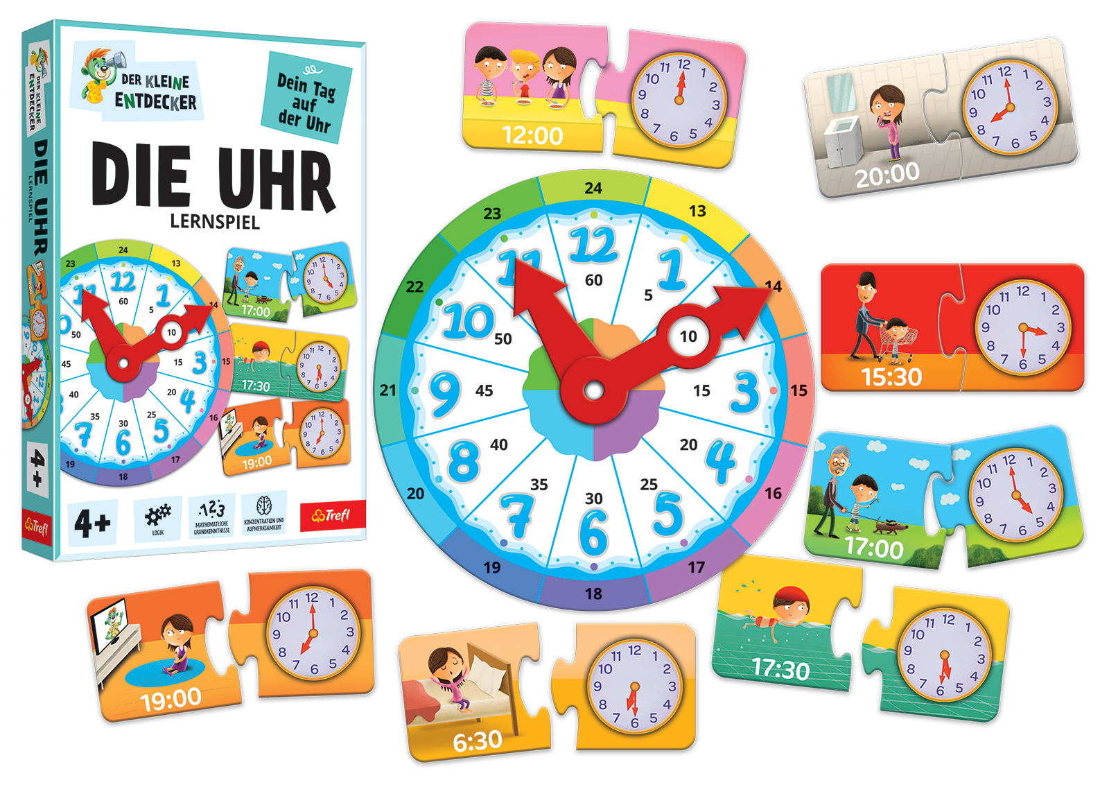 Die Uhr - Lernspiel 
